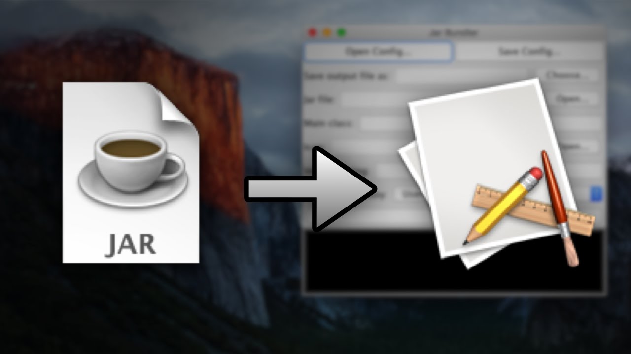 make a java file into a .app file for mac